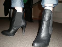 P71new 5" stiletto heeled boots